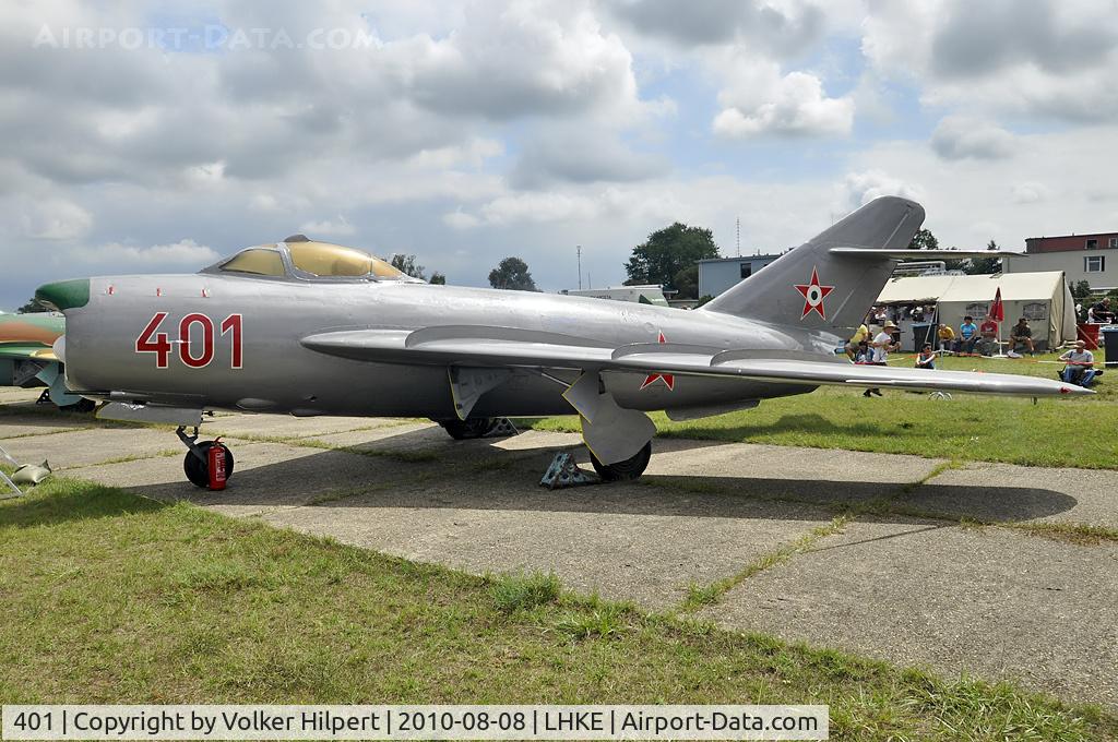 401, Mikoyan-Gurevich MiG-17PF C/N 0401, MiG-17PF
