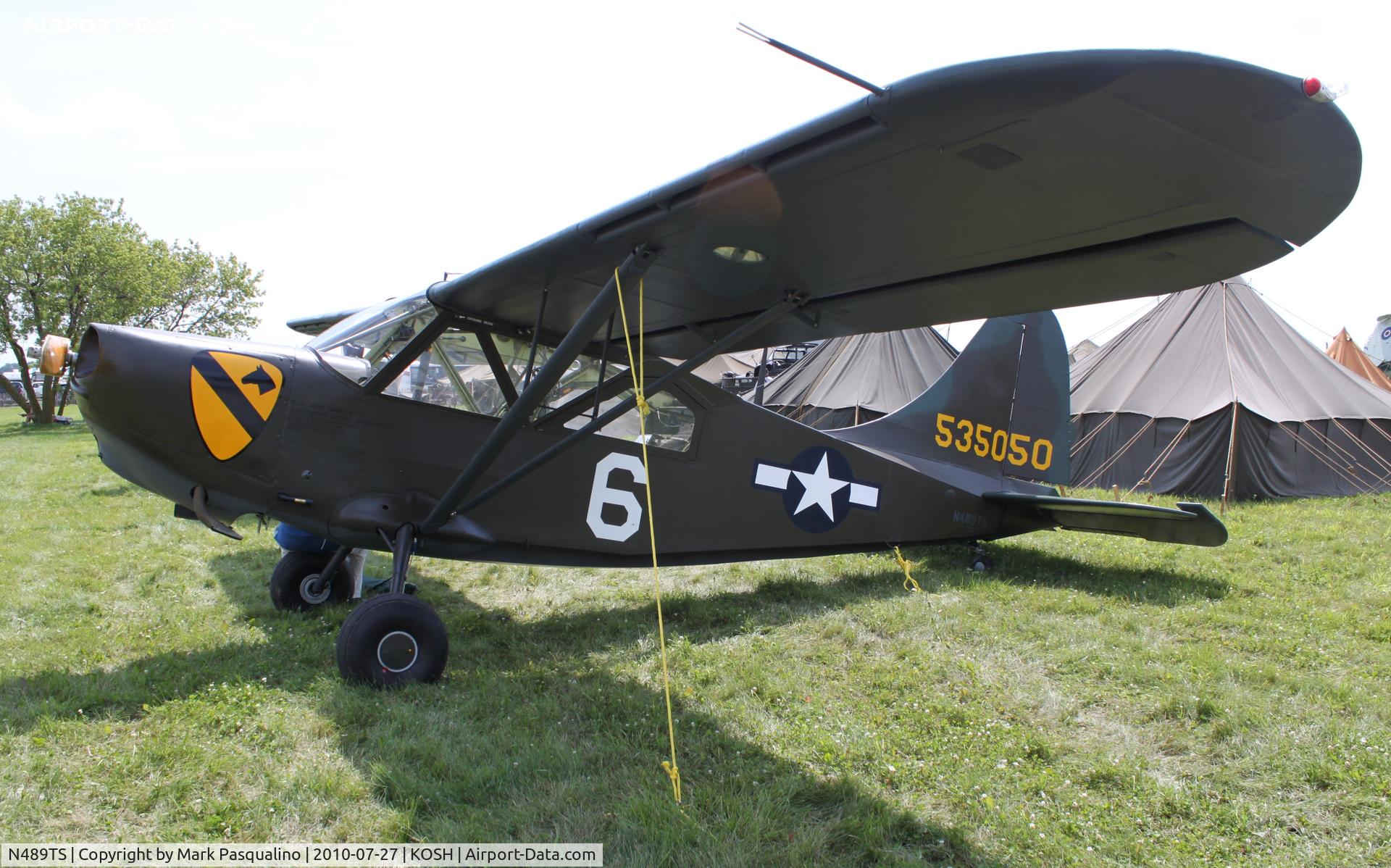 N489TS, 1946 Stinson L-5G Sentinel C/N 76-4629, Stinson L-5G
