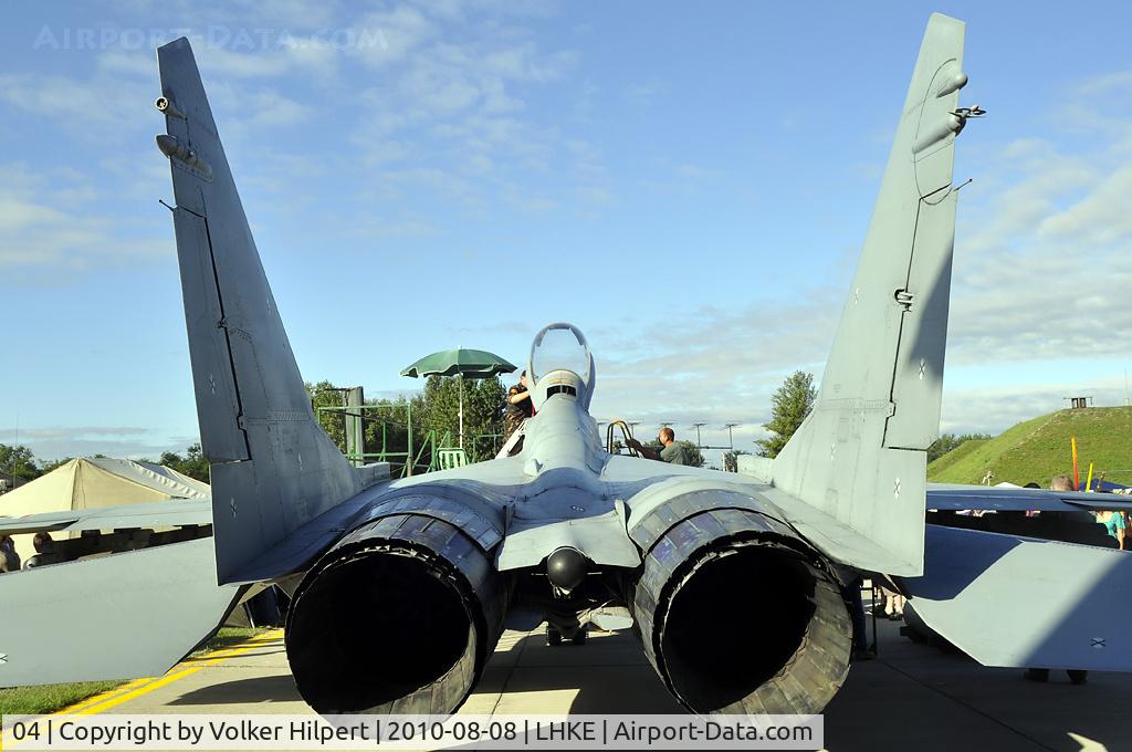 04, Mikoyan-Gurevich MiG-29B C/N 2960535127/4508, Hungary Air Force