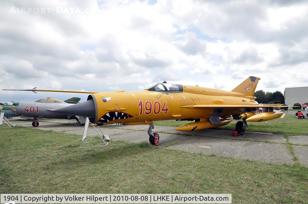 1904, 1978 Mikoyan-Gurevich MiG-21bis C/N 75061904, at Kecskemet