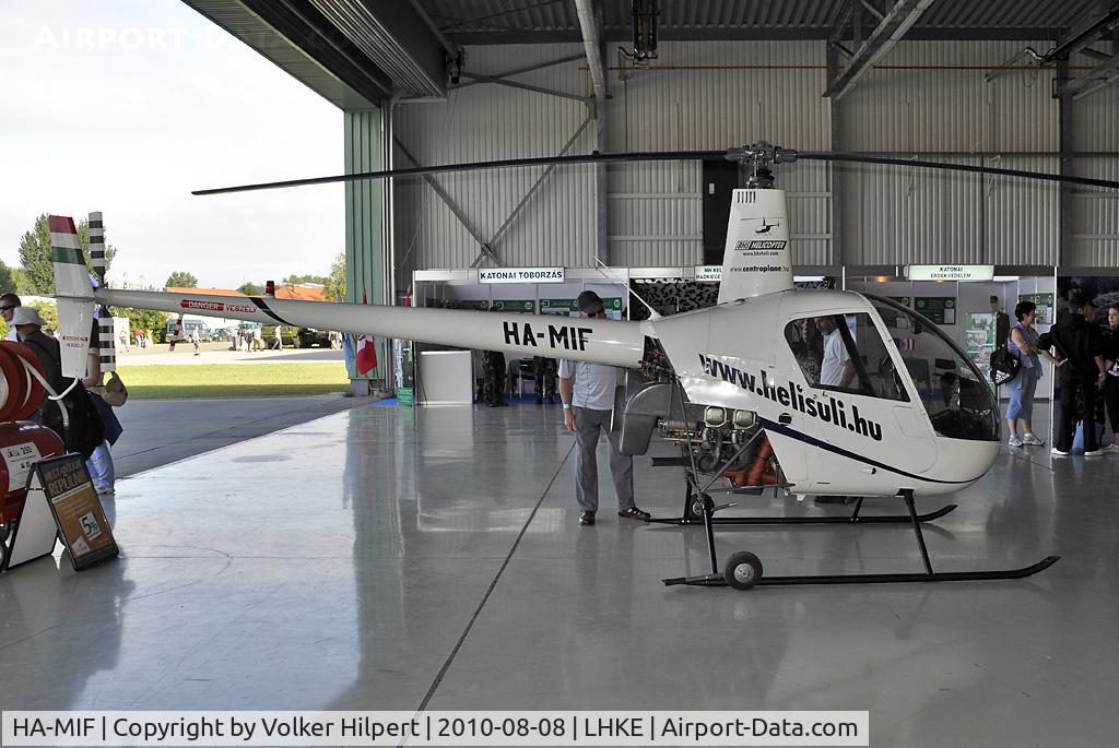 HA-MIF, 1991 Robinson R22 Beta C/N 1872, at Kecskemet