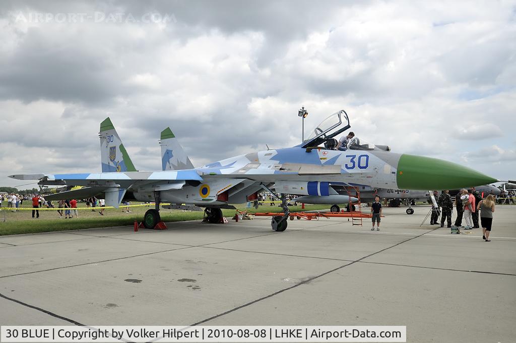 30 BLUE, Sukhoi Su-27A C/N 36911013918, Ukraine Air Force