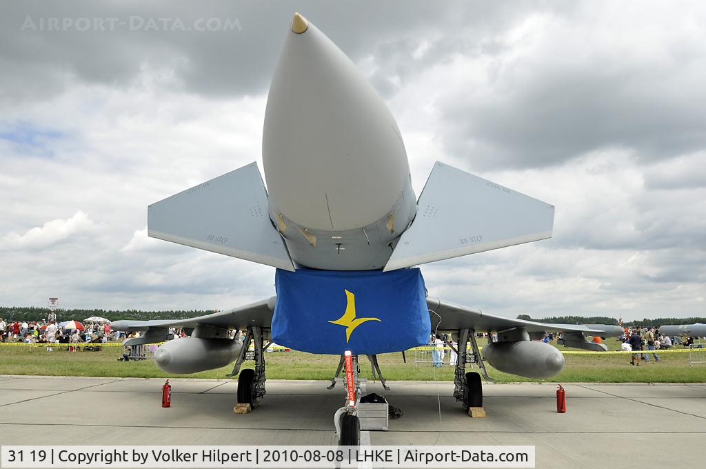 31 19, Eurofighter EF-2000 Typhoon S C/N AS012, German Air Force