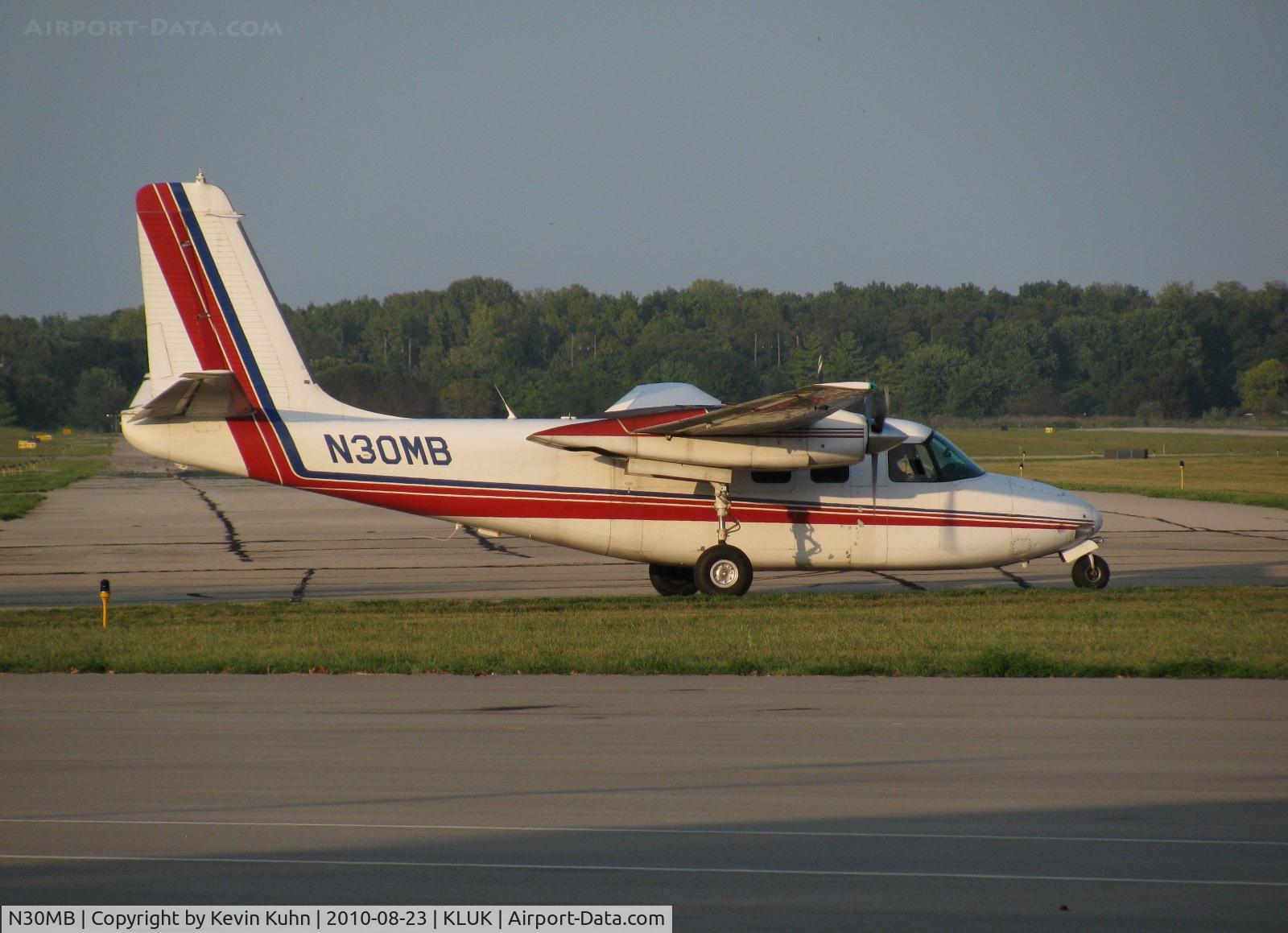 N30MB, 1964 Aero Commander 500-B C/N 1453-160, Central Air now seems to be using their ICAO code for flight numbers; unfortunately this one was just a VFR hop over to KISZ so FlightAware didn't show it.