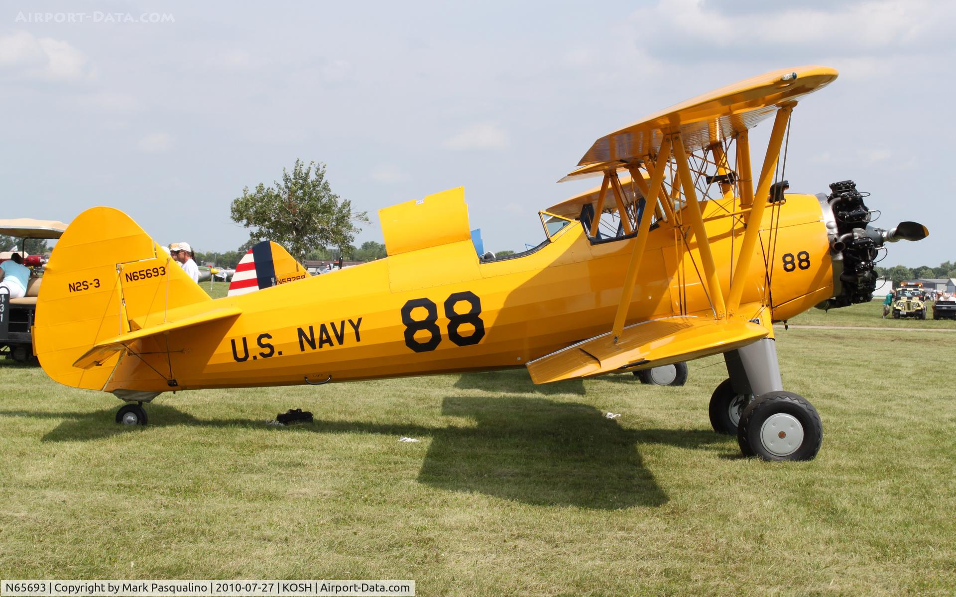 N65693, 1942 Boeing B75N1 C/N 75-6966, Stearman