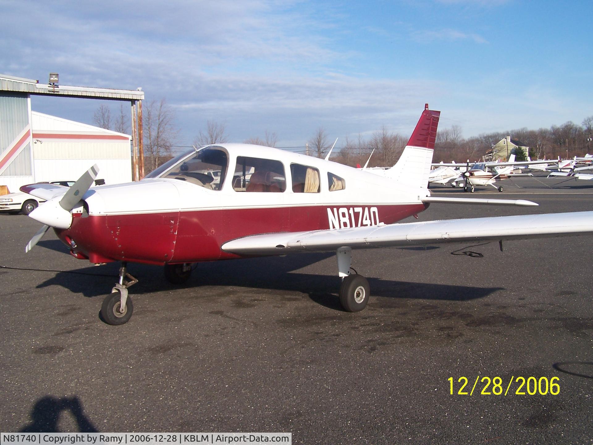 N81740, 1982 Piper PA-28-161 C/N 28-8216130, Ramy's SUV