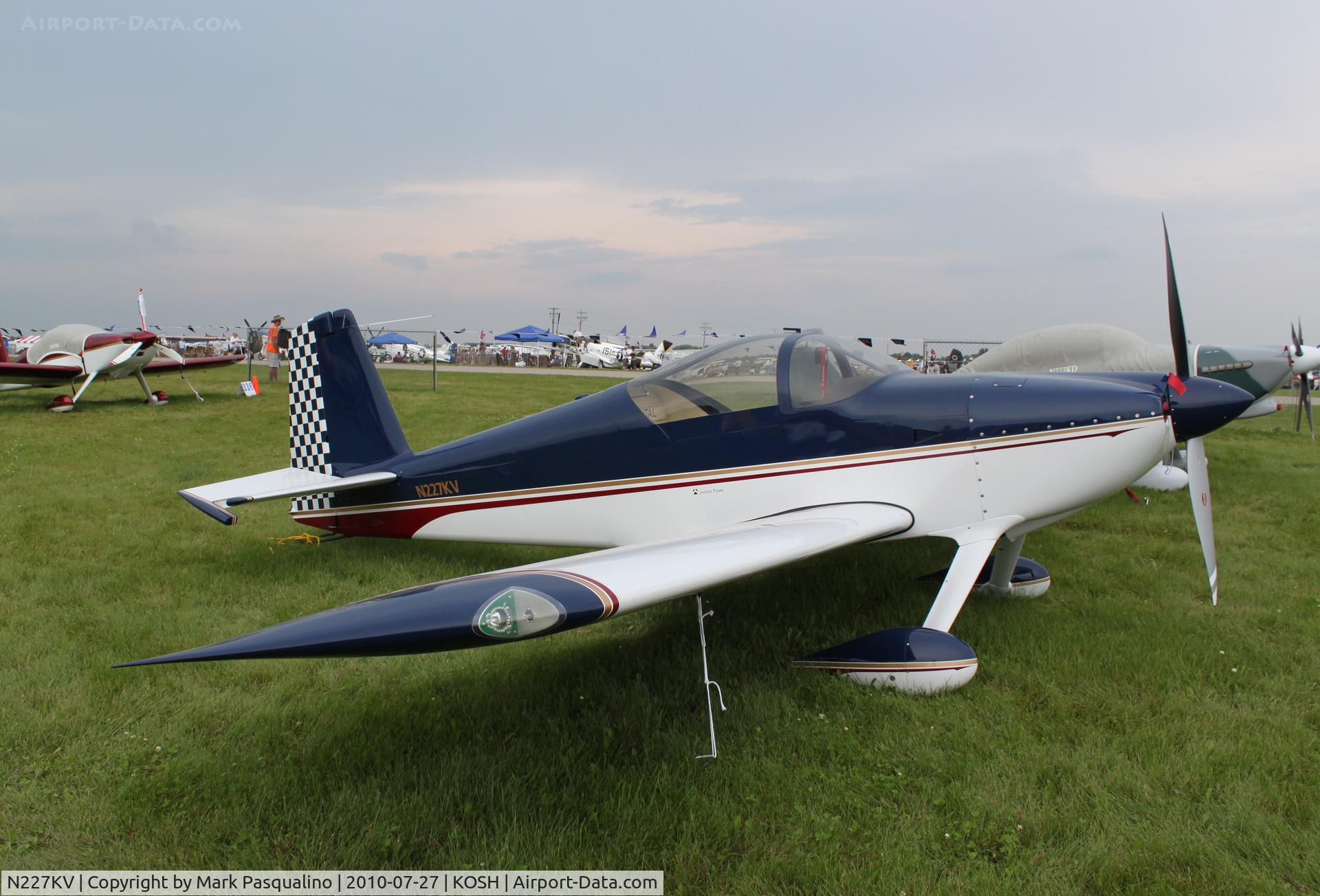 N227KV, 2006 Vans RV-7 C/N 72196, RV-7