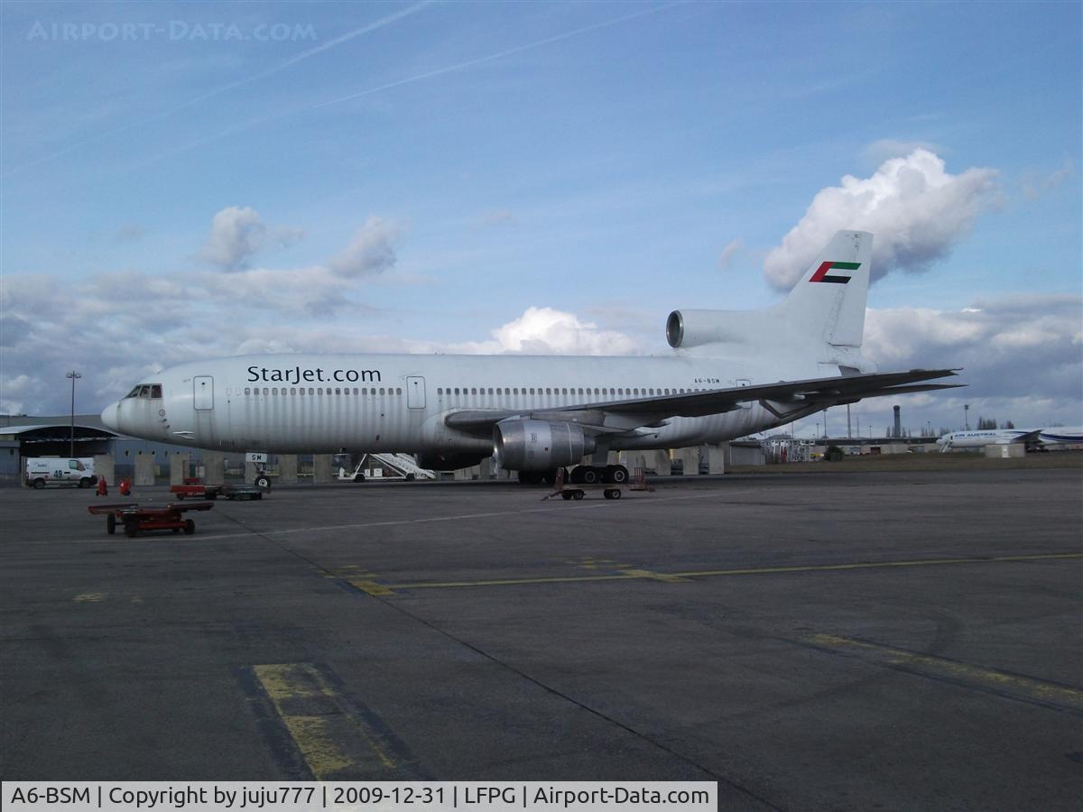 A6-BSM, 1981 Lockheed L-1011 Tristar 500 C/N 1222, at CDG