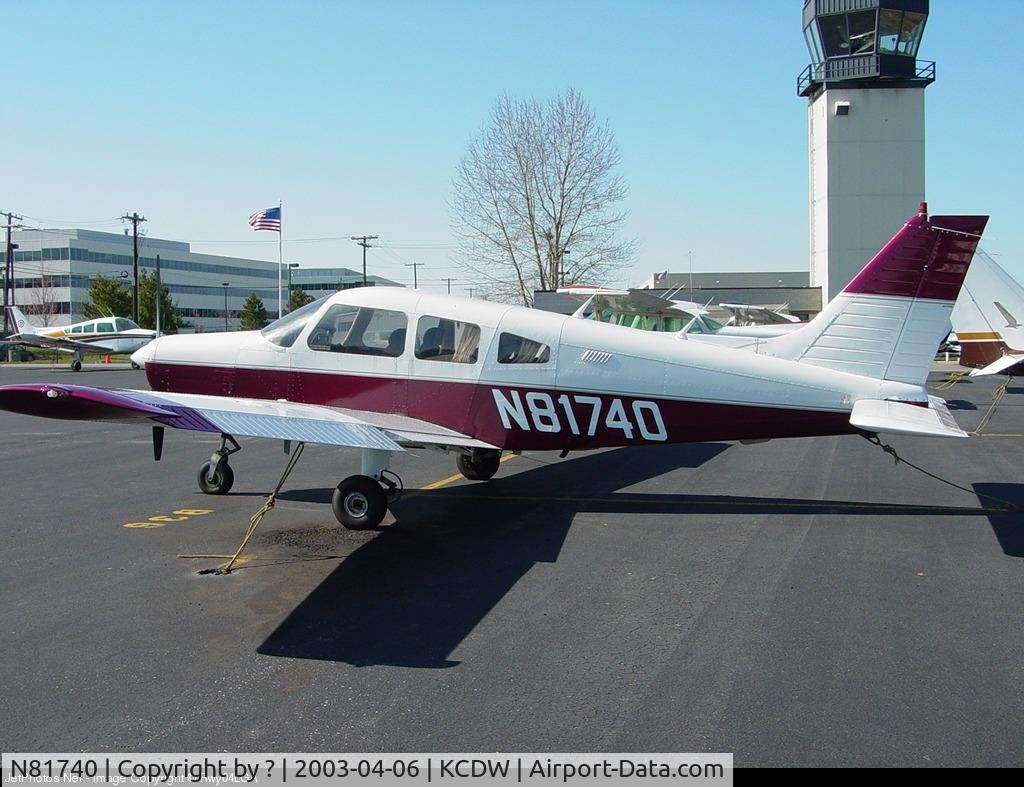N81740, 1982 Piper PA-28-161 C/N 28-8216130, 81740 at Caldwell Airport when I bought it