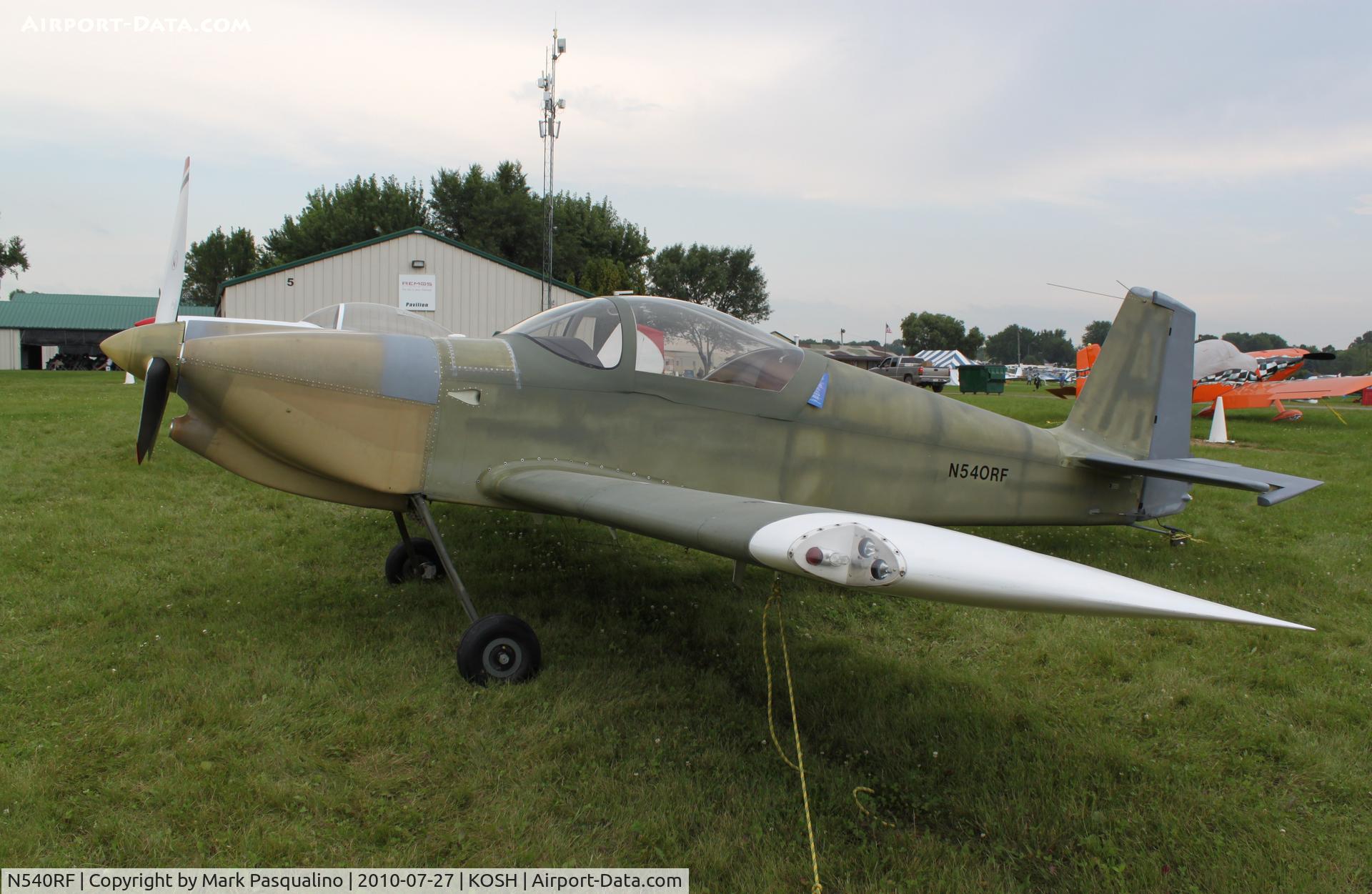 N540RF, Vans RV-6 C/N 20566, RV-6