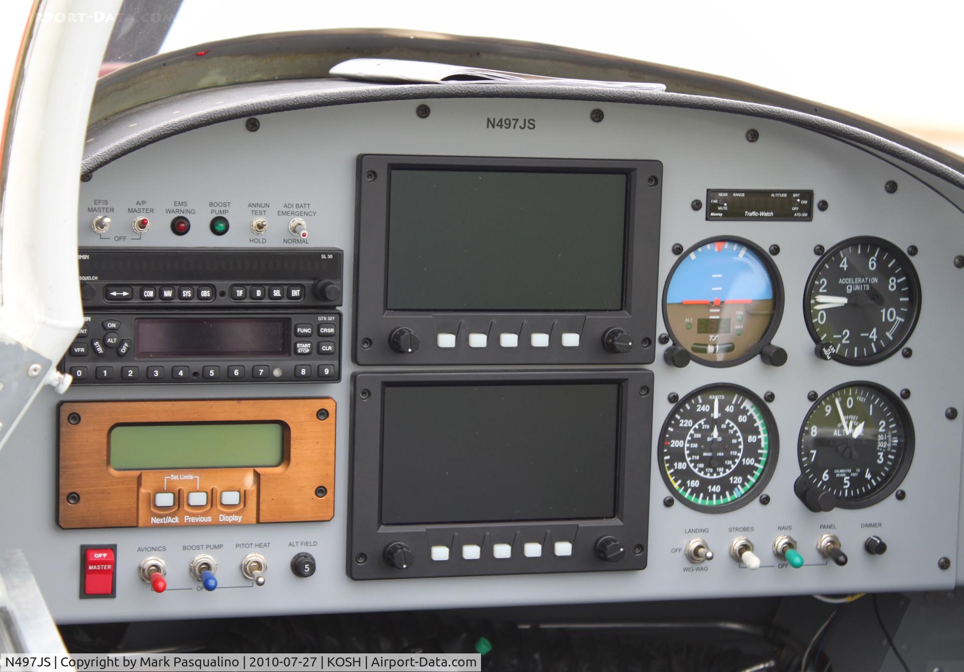 N497JS, 2007 Vans RV-8 C/N 81191, RV-8