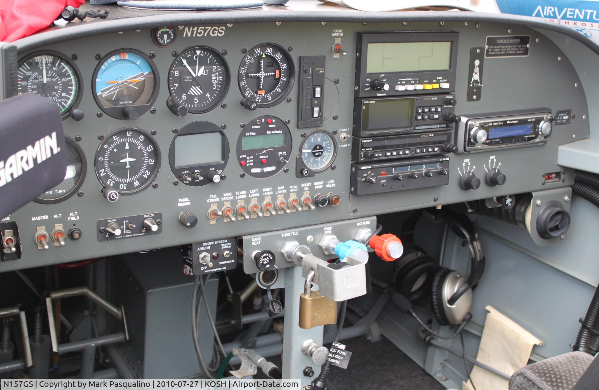 N157GS, 1997 Vans RV-6 C/N 20480, RV-6