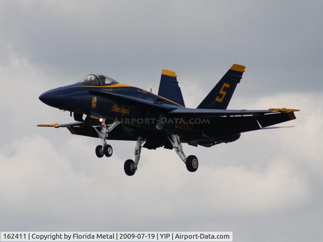 162411, McDonnell Douglas F/A-18A Hornet C/N 0243, Blue Angels #5