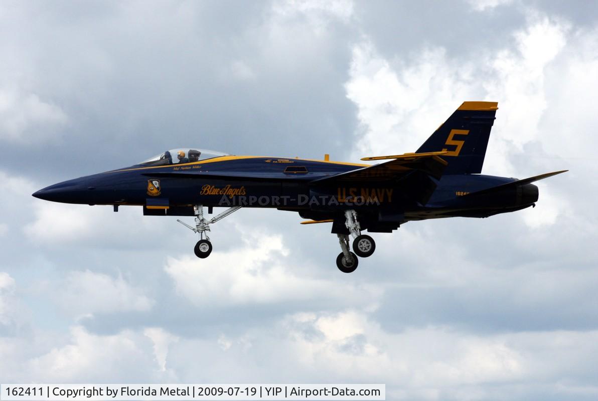 162411, McDonnell Douglas F/A-18A Hornet C/N 0243, Blue Angels #5