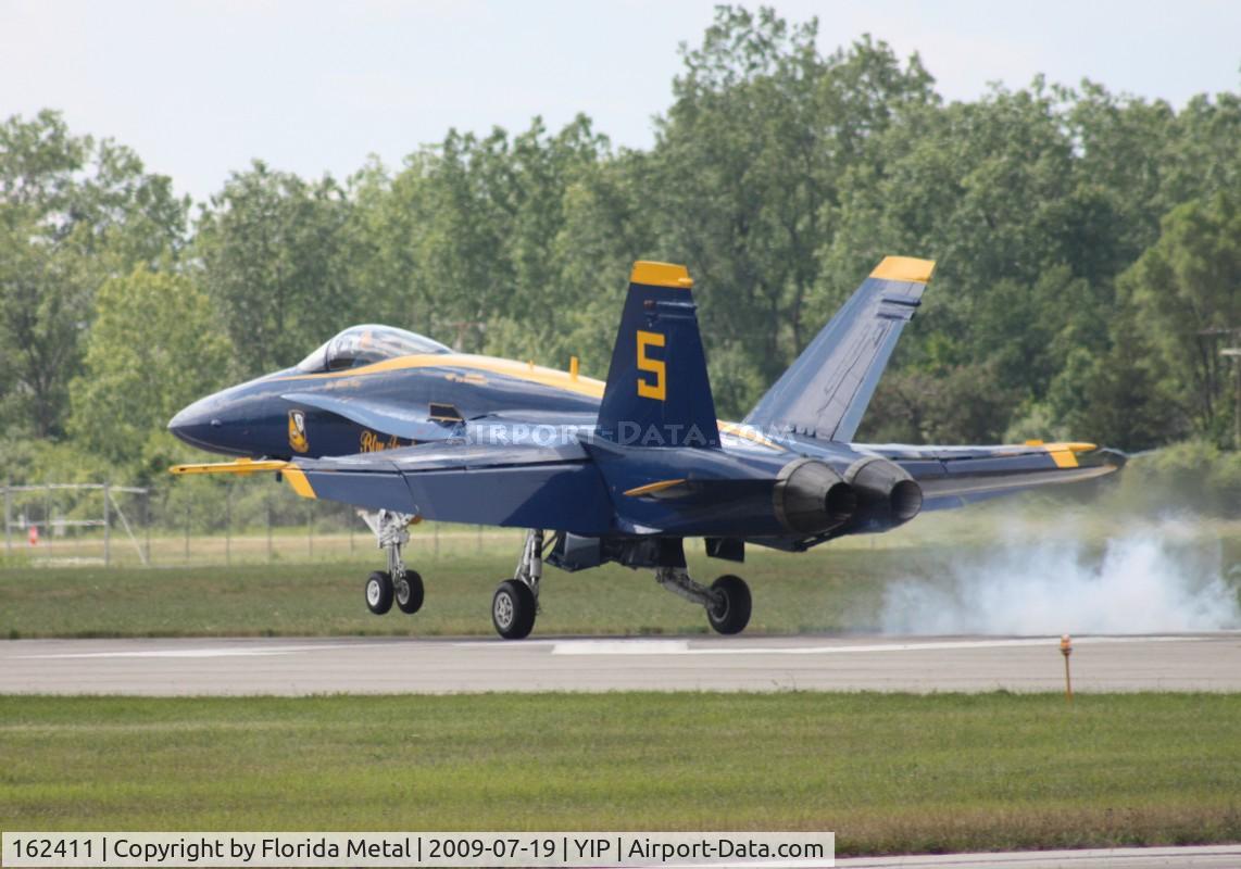 162411, McDonnell Douglas F/A-18A Hornet C/N 0243, Blue Angels #5