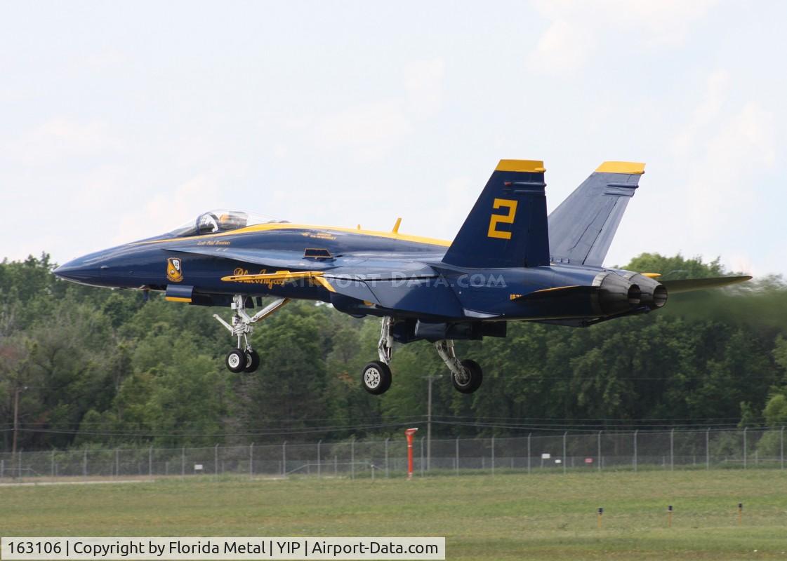 163106, McDonnell Douglas F/A-18A Hornet C/N 0495, Blue Angels #2