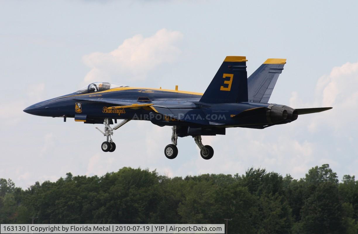 163130, McDonnell Douglas F/A-18A-21-MC Hornet C/N 0539/A448, Blue Angel #3