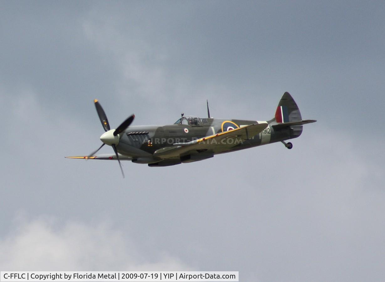 C-FFLC, Supermarine 361 Spitfire LF.IXc C/N CBAF.IX.1875, Spitfire MK XI