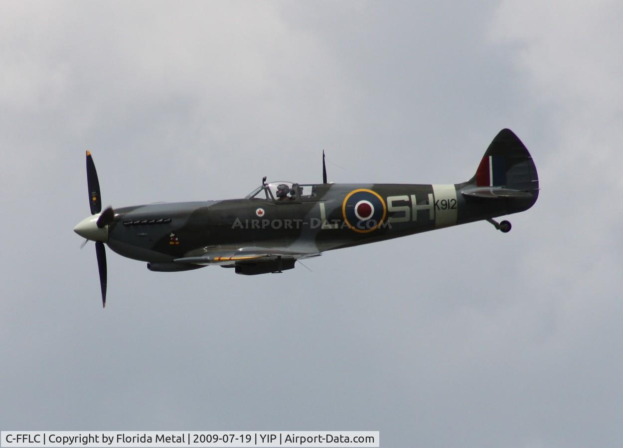 C-FFLC, Supermarine 361 Spitfire LF.IXc C/N CBAF.IX.1875, Spitfire MK XI