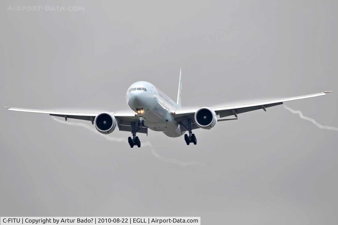 C-FITU, 2007 Boeing 777-333/ER C/N 35254, Air Canada