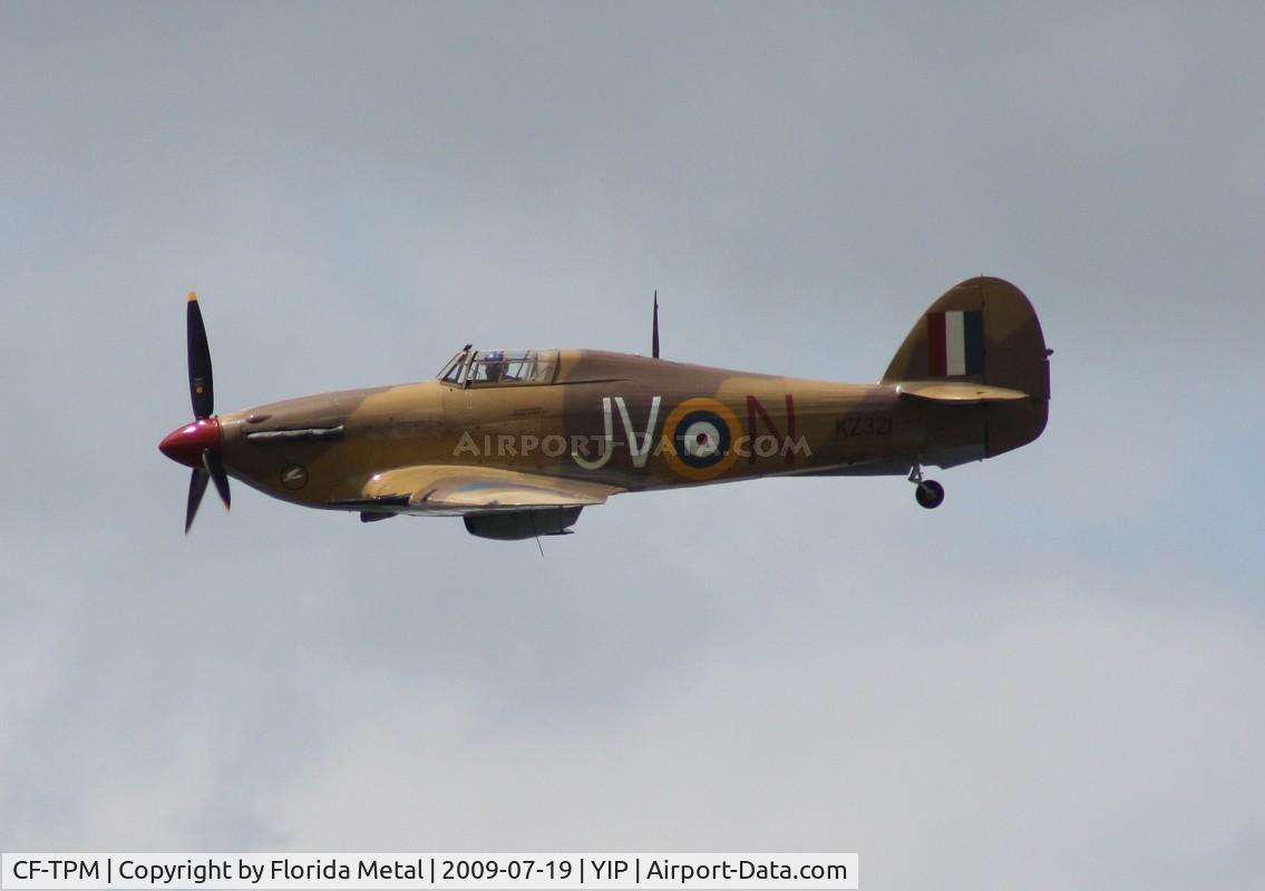 CF-TPM, 1943 Hawker Hurricane IV C/N KZ321, hurricane MK IV