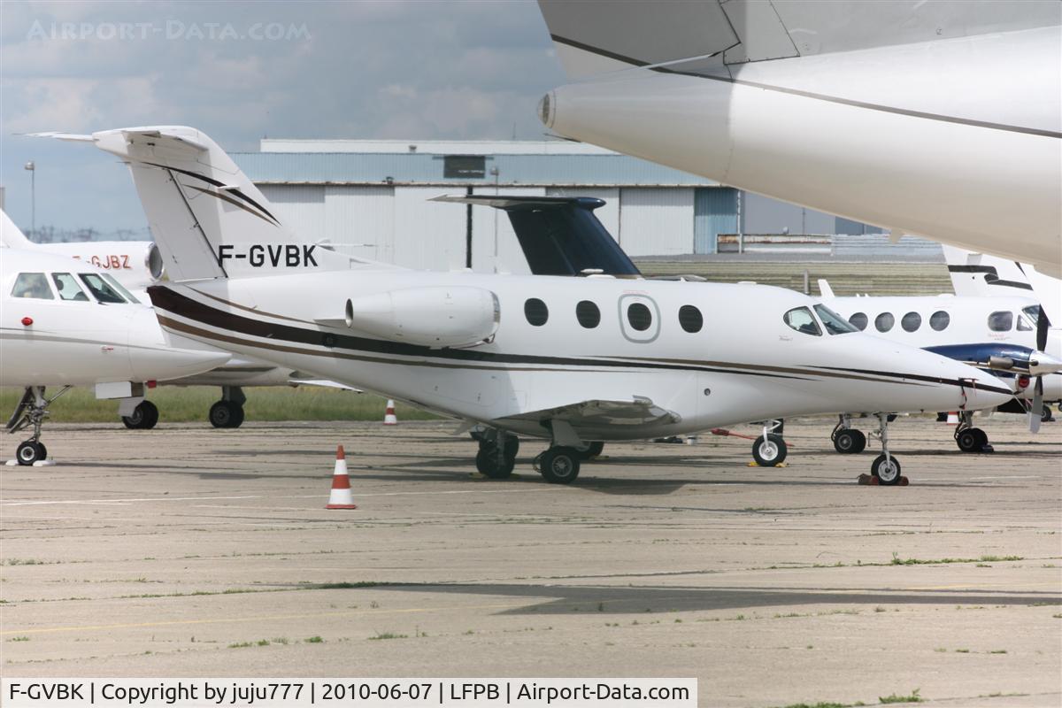 F-GVBK, Raytheon 390 Premier 1 C/N RB-73, on transit at LeBourget