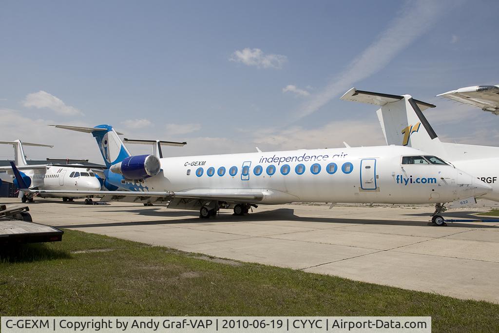 C-GEXM, 1997 Canadair CRJ-200LR (CL-600-2B19) C/N 7187, Independence Air CRJ