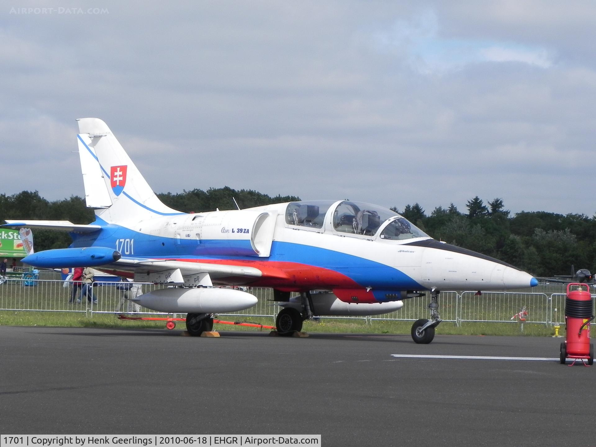 1701, Aero L-39ZAM Albatros C/N 031701, Dutch AF Open Day , Gilze Rijen AFB , June 2010