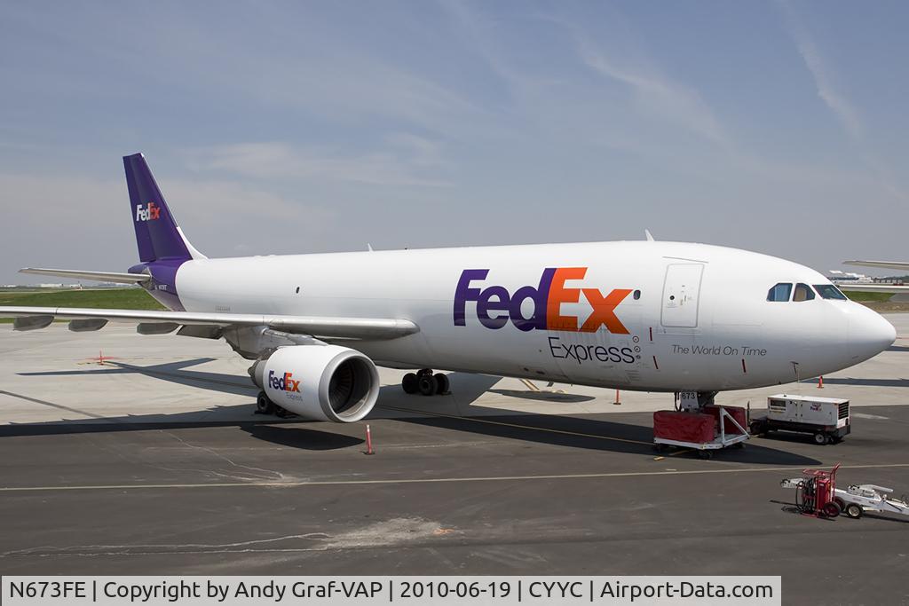 N673FE, 1997 Airbus A300F4-605R C/N 780, Fedex A300-600