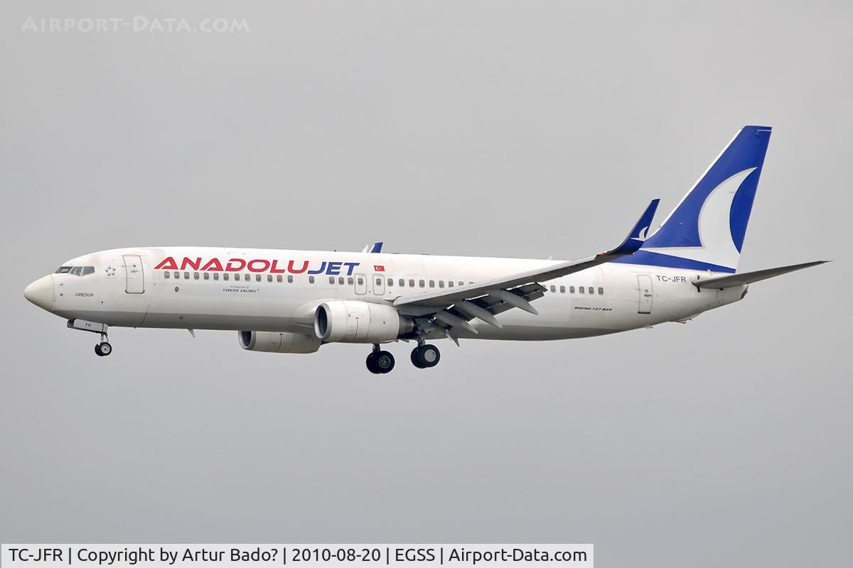 TC-JFR, 1999 Boeing 737-8F2 C/N 29779, Andalou Jet