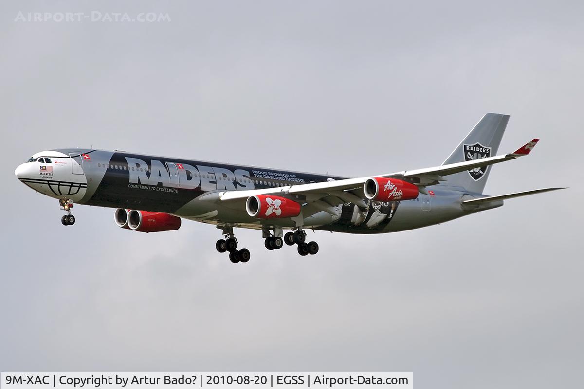 9M-XAC, 1998 Airbus A340-313X C/N 278, Air Asia X