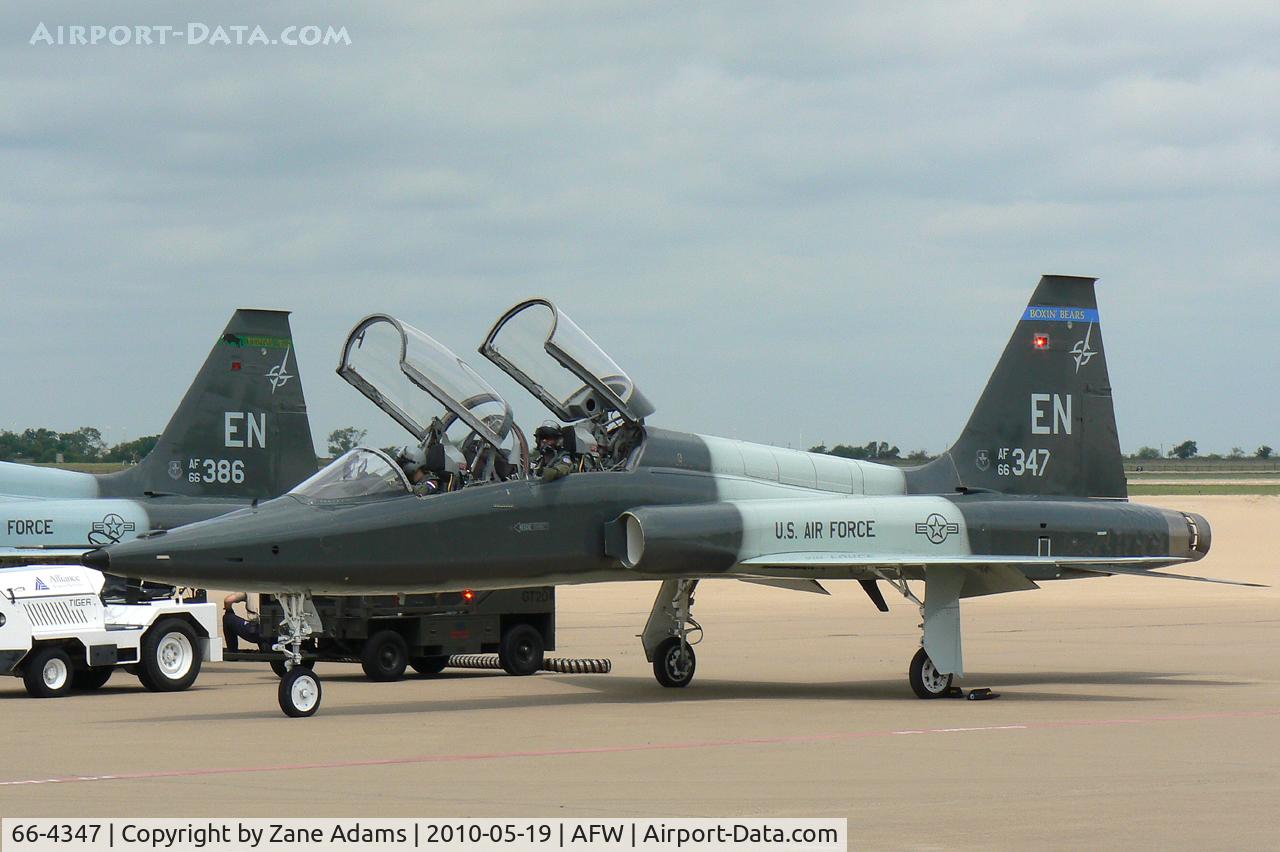 66-4347, 1966 Northrop T-38A-65-NO Talon C/N N.5924, At Alliance Airport, Fort Worth, TX