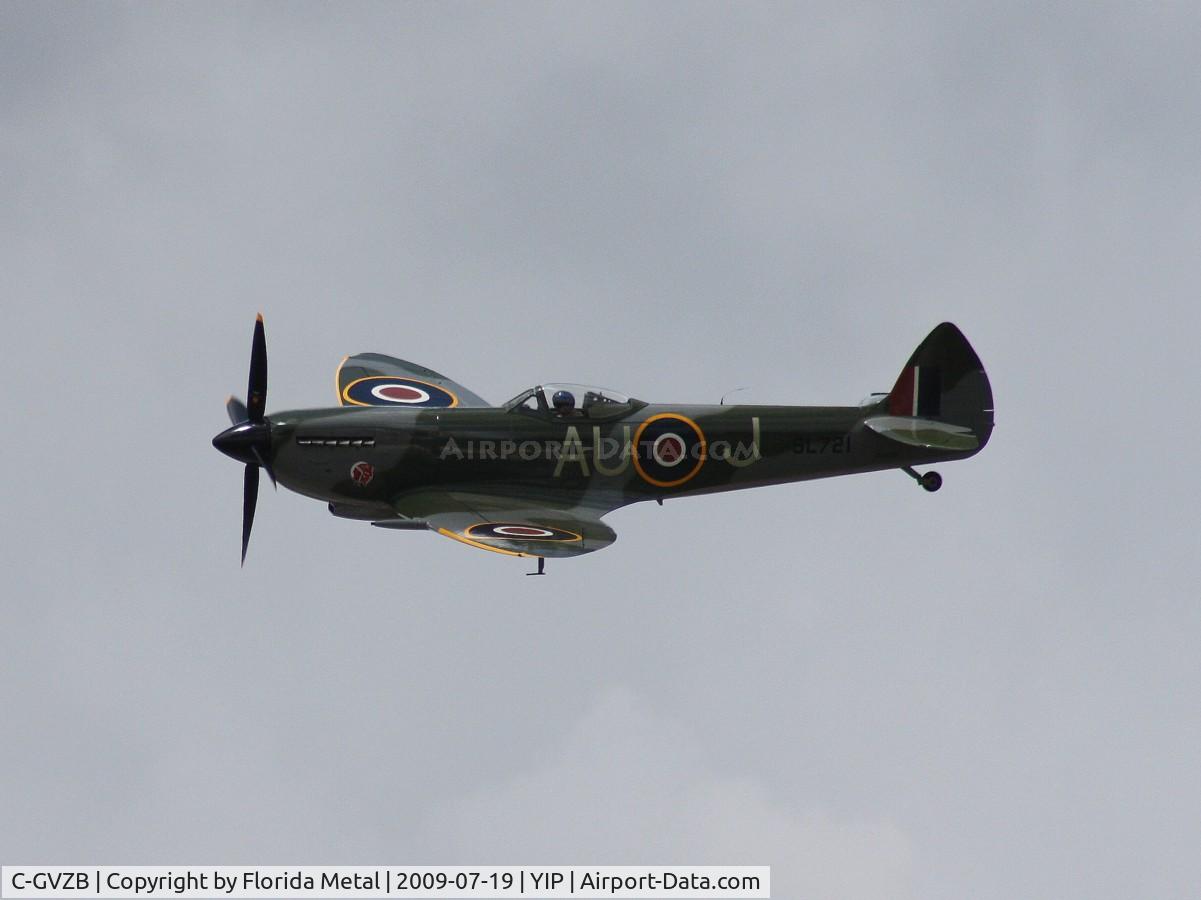 C-GVZB, 1945 Supermarine 361 Spitfire LF.XVIe C/N CBAF.IX.4756, Spitfire Mk XVI