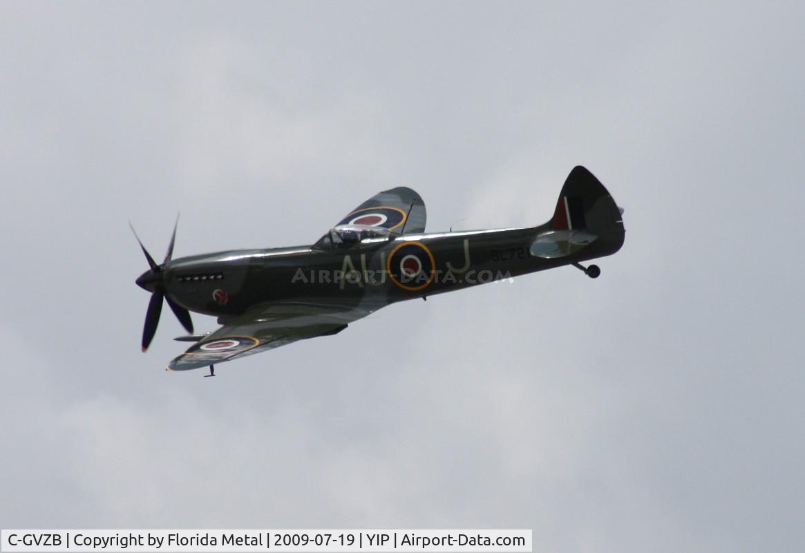 C-GVZB, 1945 Supermarine 361 Spitfire LF.XVIe C/N CBAF.IX.4756, Spitfire Mk XVI
