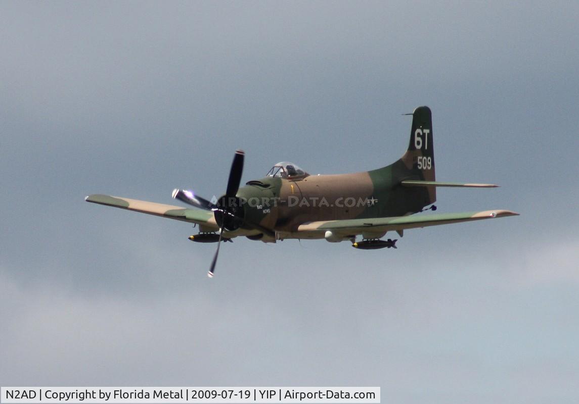 N2AD, 1947 Douglas AD-1 Skyraider C/N 09257/2085, AD-1 Skyraider