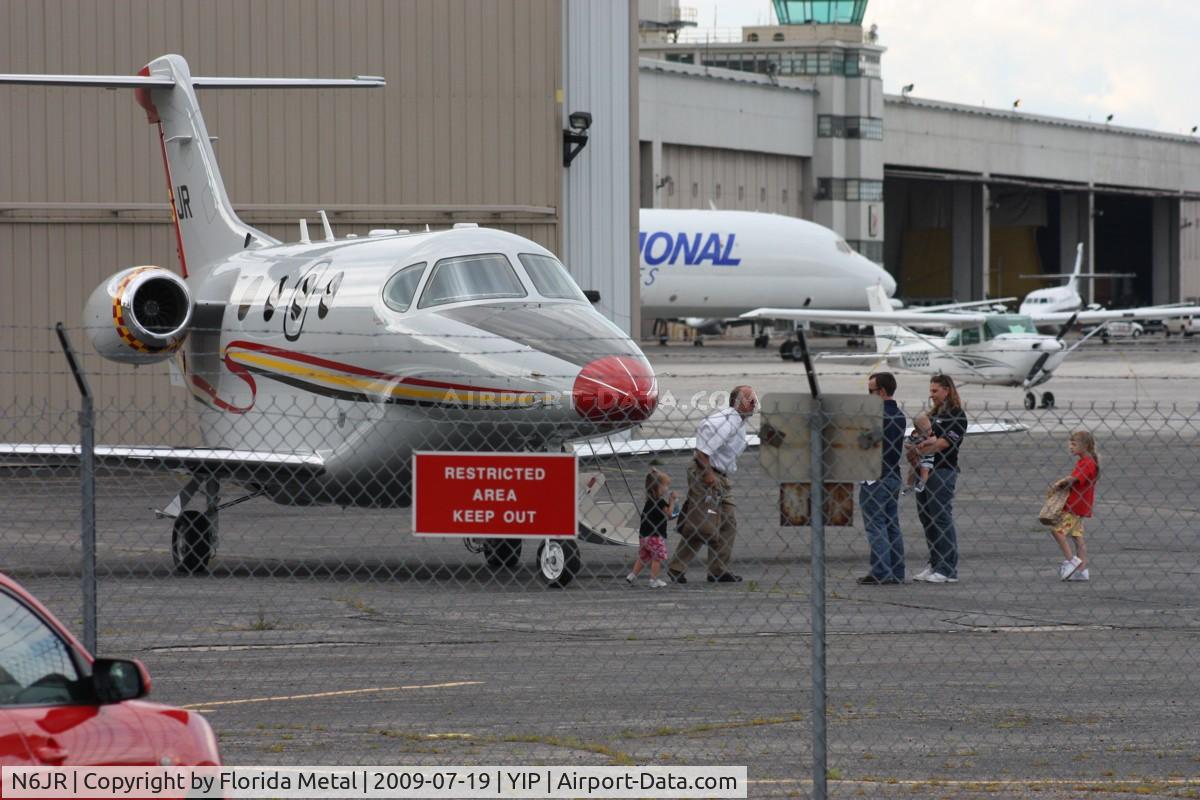 N6JR, 2007 Raytheon Aircraft Company 390 C/N RB-161, Jack Roush by his Premier
