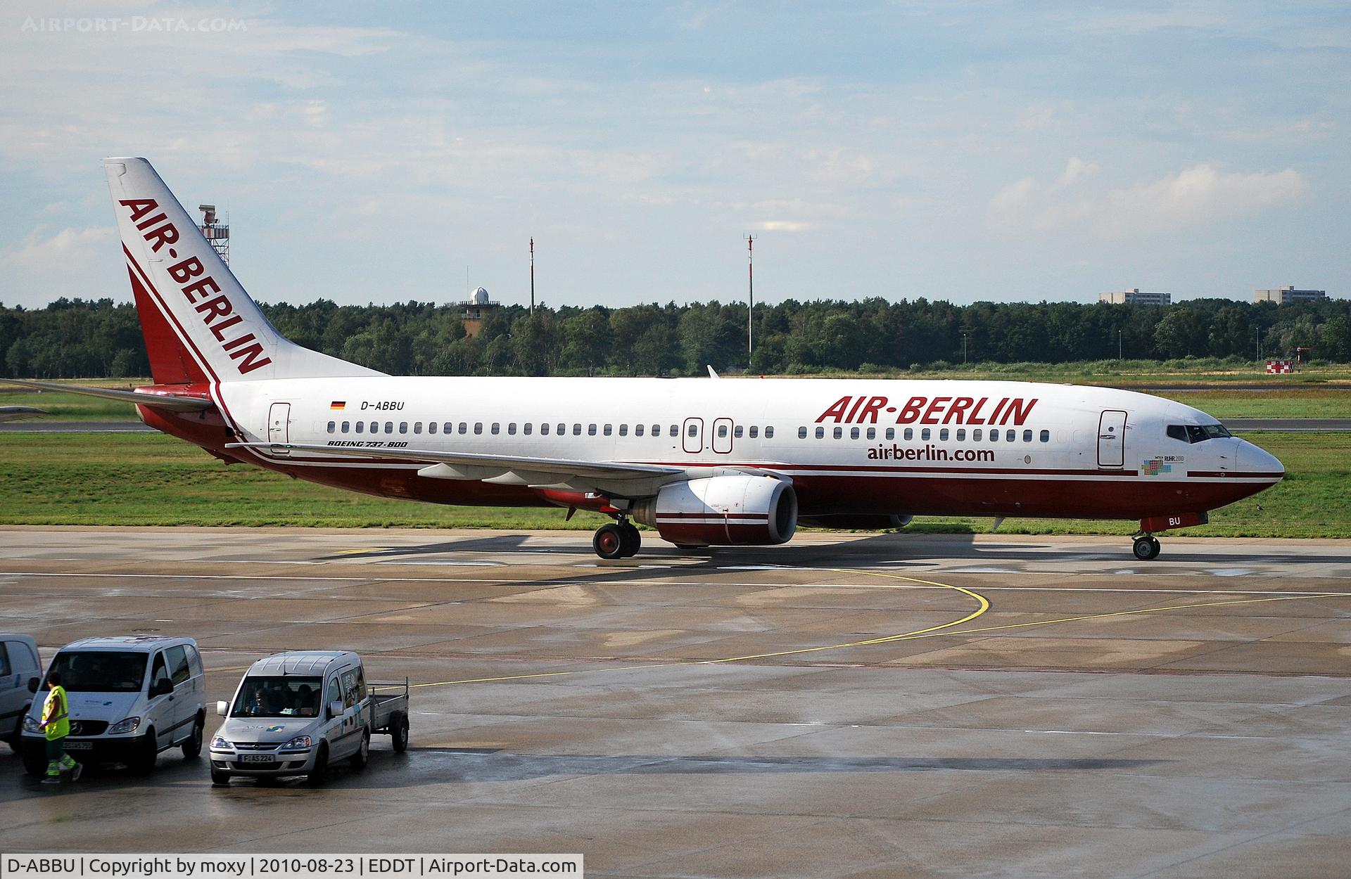 D-ABBU, 2001 Boeing 737-8Q8 C/N 30627, Boeing 737-8Q8 c/n 30627/752 at Berlin-Tegel