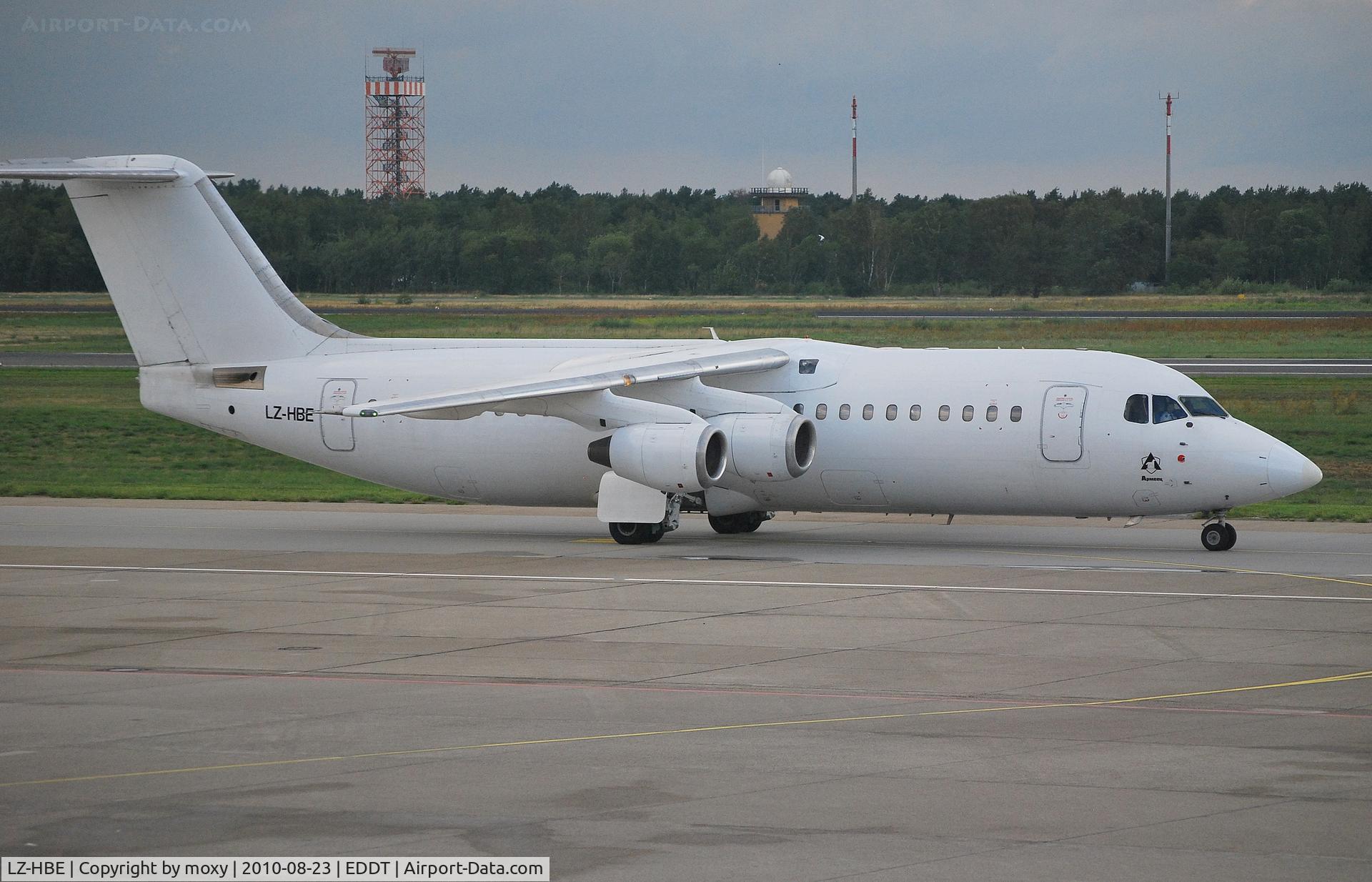LZ-HBE, 1989 British Aerospace BAe.146-300 C/N E3131, HEMUS BAE 146-300 at Belin-Tegel