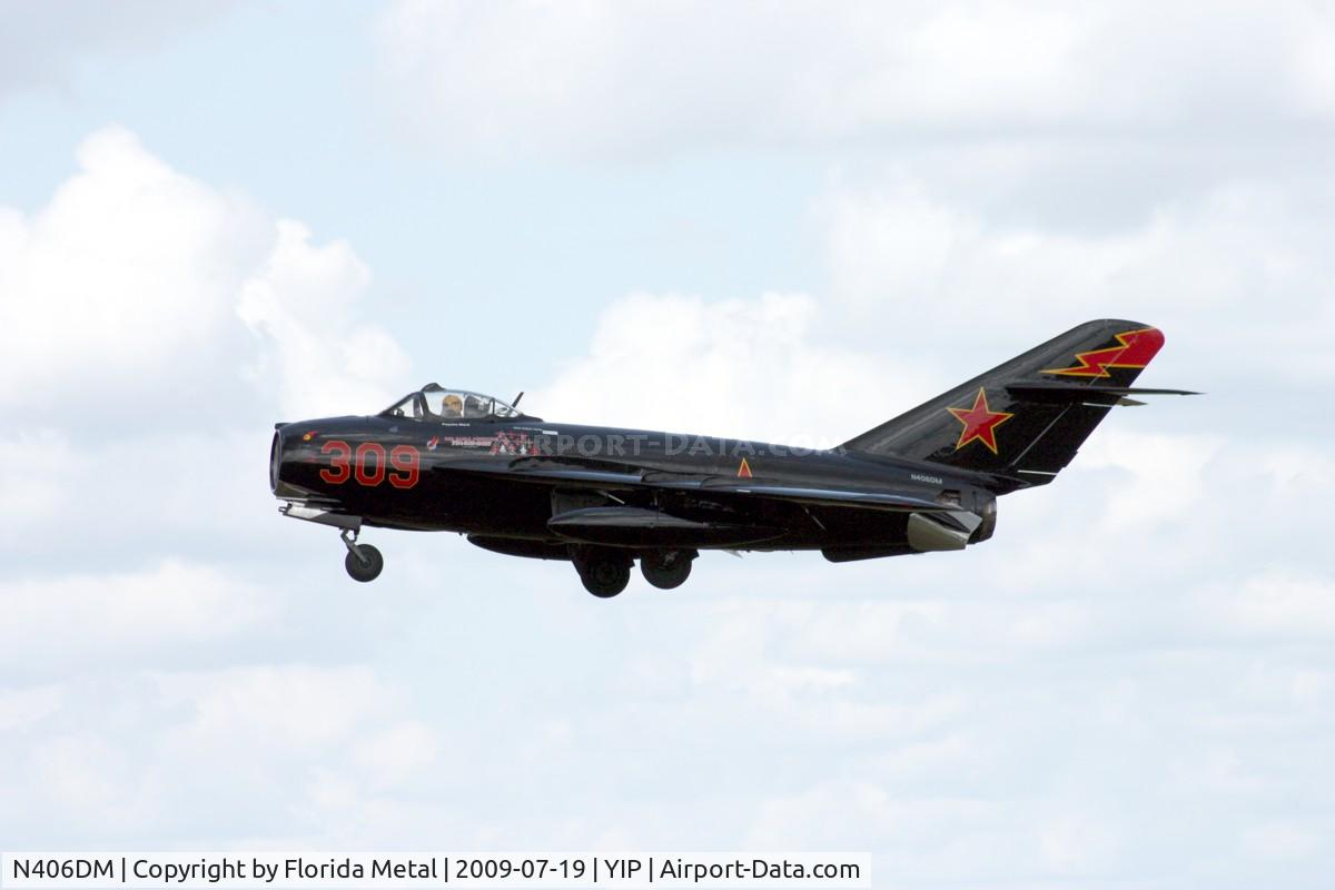N406DM, 1957 Mikoyan-Gurevich MiG-17T C/N 0613, Mig 17