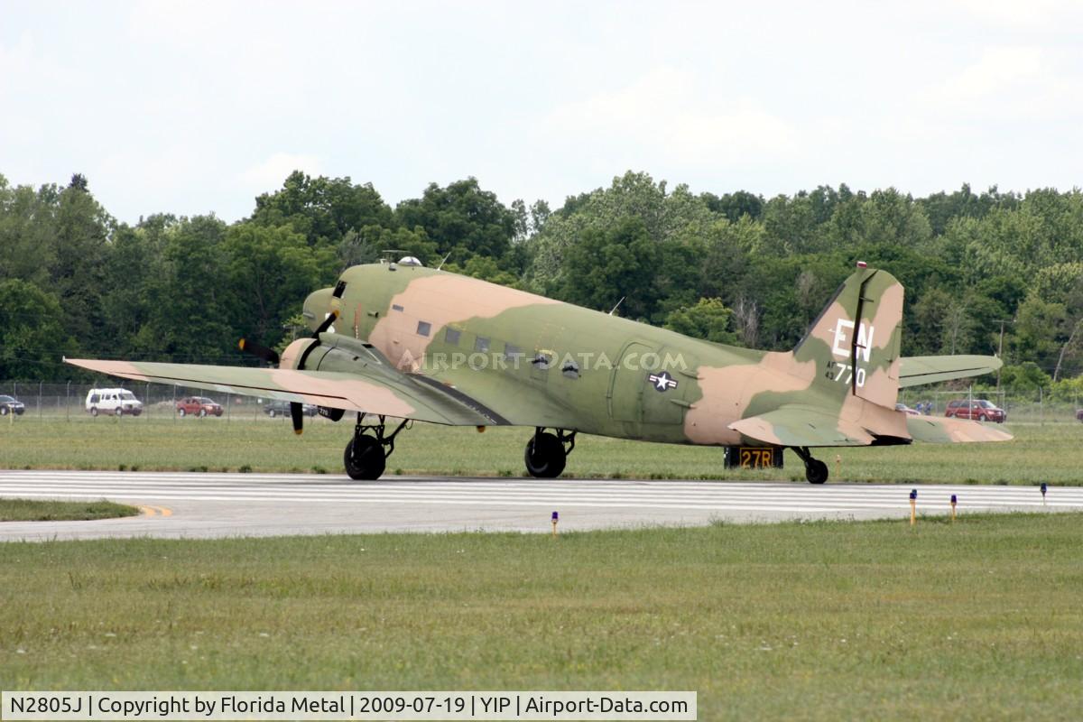 N2805J, 1944 Douglas DC3C-R-1830-90C C/N 20835, C-47