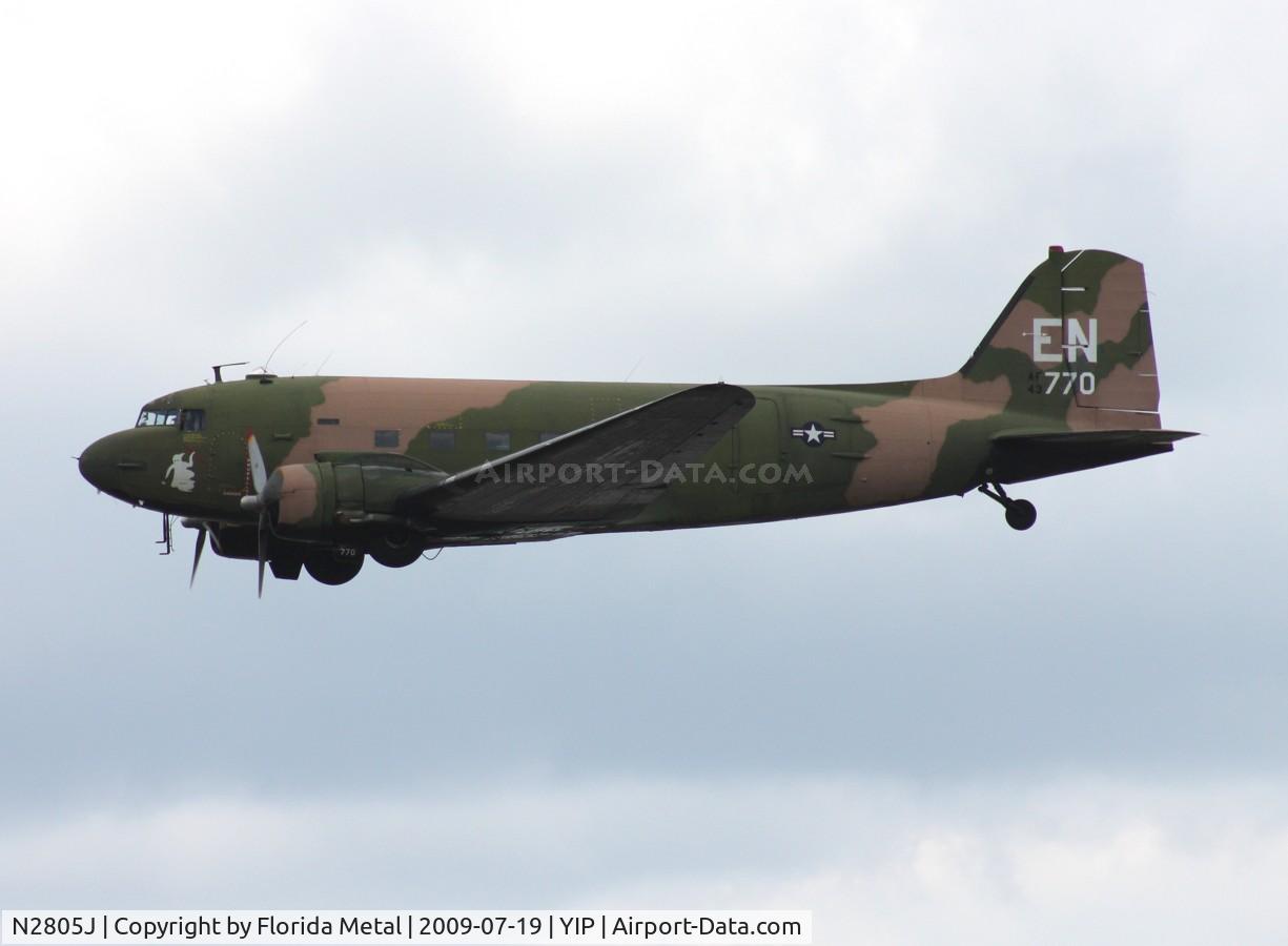 N2805J, 1944 Douglas DC3C-R-1830-90C C/N 20835, AC-47