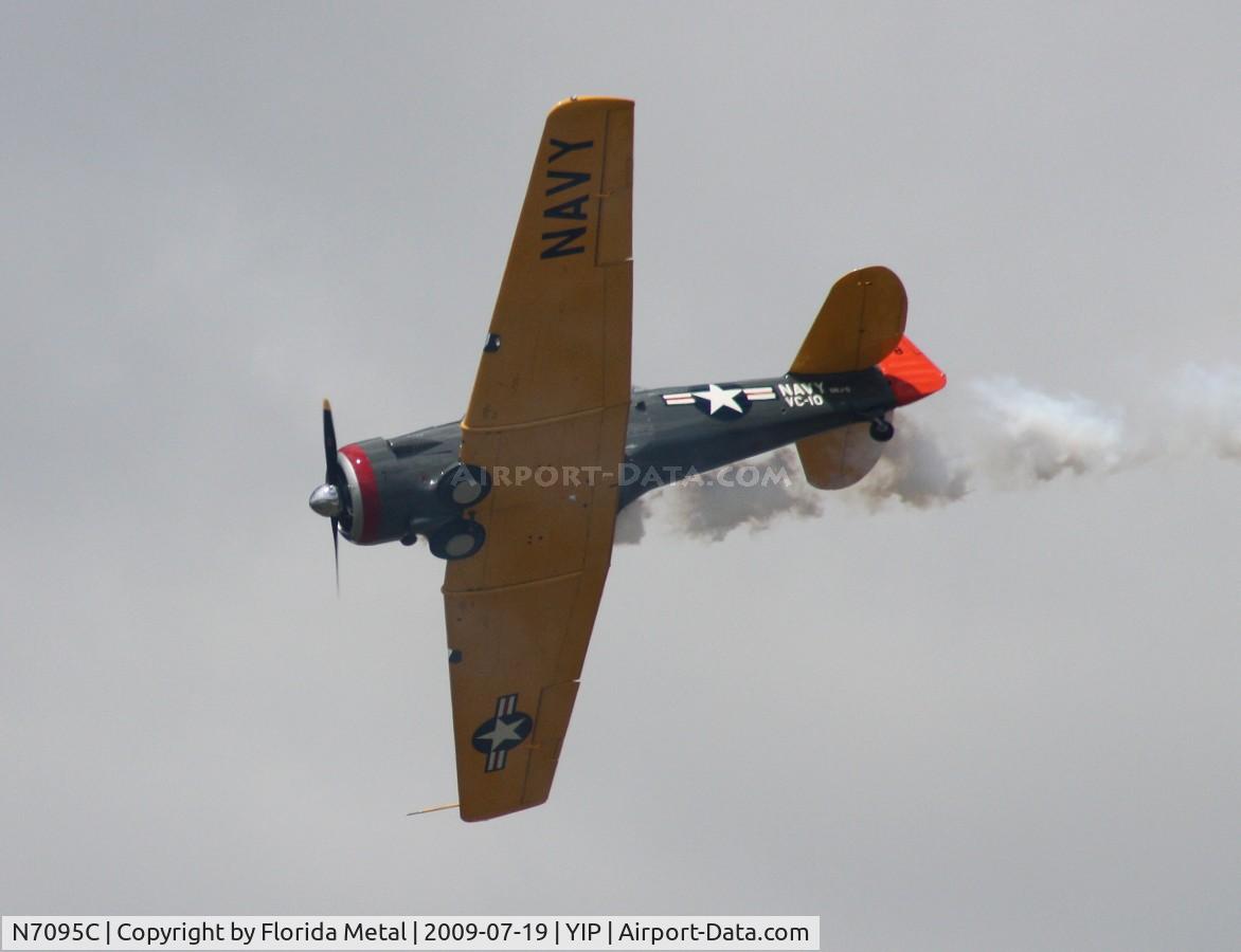 N7095C, North American AT-6D Texan C/N 42-84678, AT-6D