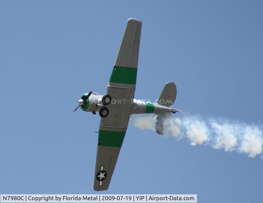 N7980C, 1943 North American SNJ-5 Texan Texan C/N 43938, SNJ-5