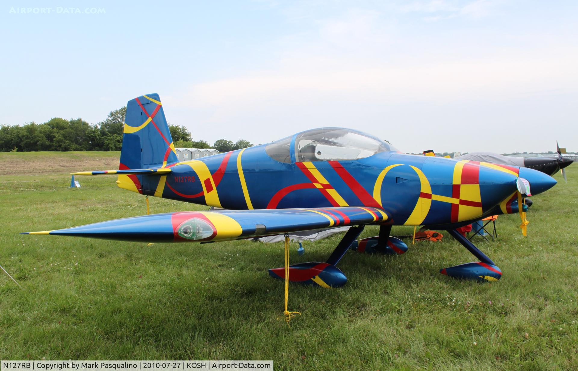 N127RB, Vans RV-7A C/N 72020, RV-7A