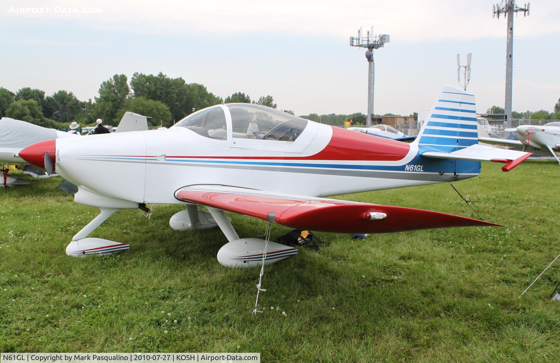 N61GL, 2005 Vans RV-6A C/N 60279, RV-6A
