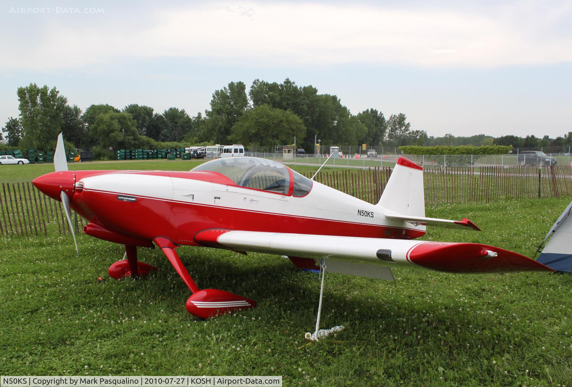 N50KS, 2001 Vans RV-6 C/N 20535, RV-6