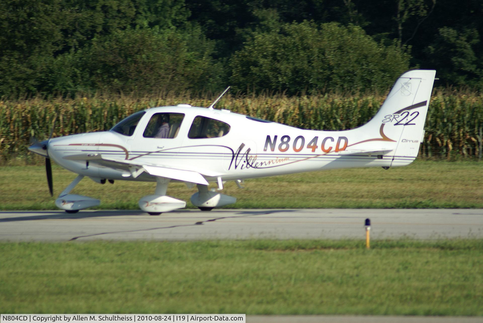 N804CD, 2001 Cirrus SR22 C/N 0104, 2001 Cirrus Design Corp SR22