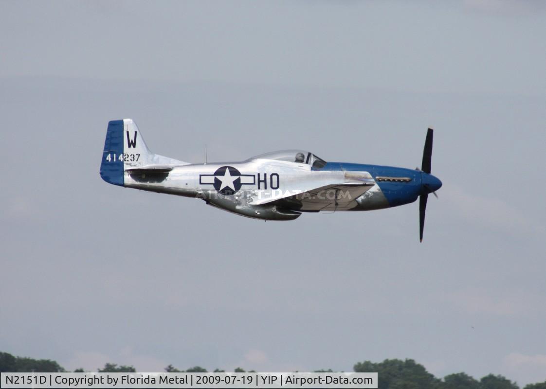 N2151D, 1944 North American F-51D Mustang C/N 122-40196, Moonbeam McSwine