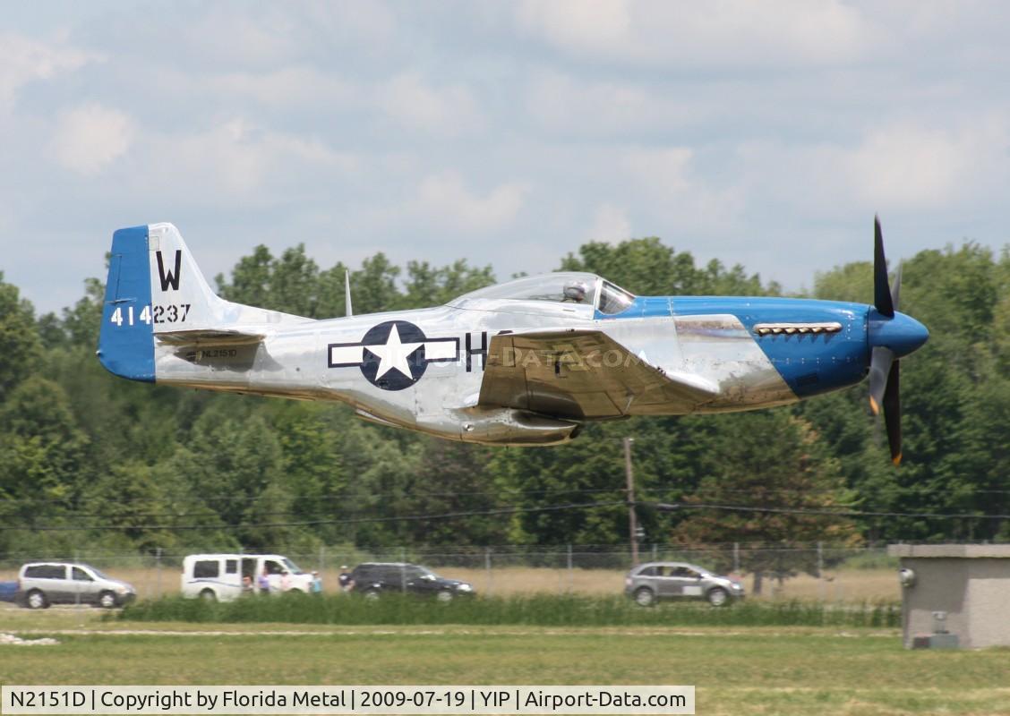 N2151D, 1944 North American F-51D Mustang C/N 122-40196, Moonbeam McSwine