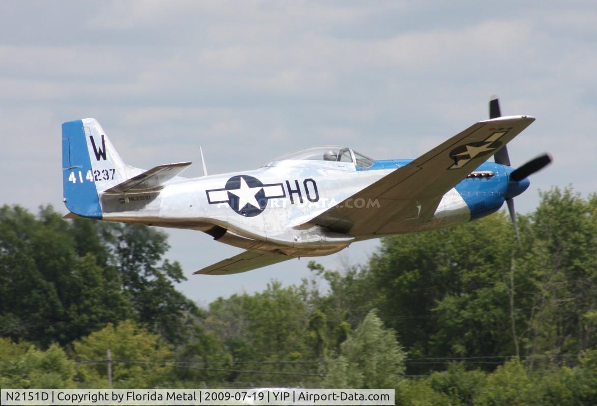N2151D, 1944 North American F-51D Mustang C/N 122-40196, Moonbeam McSwine
